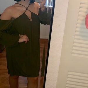 Flowy Off-Shoulder Dress